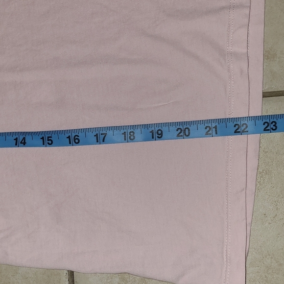 H&M Juniors Pink Short Sleeve Tshirt Red Salty Waves Miami Beach 100% Cotton Med - Picture 7 of 8